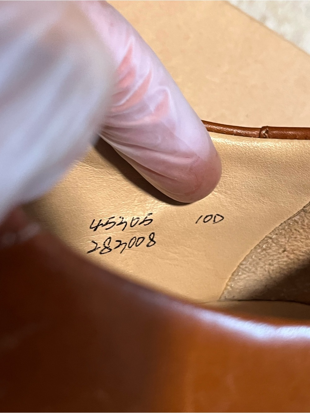 Granstone saddle Tan Minerva Leather Low-Top Sneakers - Picture 2 of 12
